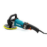 Шліфмашина полірувальна з регулятором оборотів 3200 об/хв Makita 9237CB 1200 Вт, фото 6
