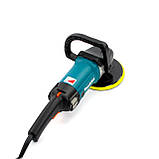 Шліфмашина полірувальна з регулятором оборотів 3200 об/хв Makita 9237CB 1200 Вт, фото 8