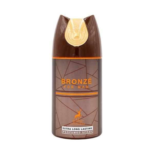 Дезодорант Alhambra Bronze For Men для чоловіків — deo spray 250 ml