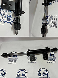 Гідроциліндр кермовий двосторонній під дозатор МТЗ, ЮМЗ, Т-40 ГЦ 50.30.215 (хід штока 215 мм)