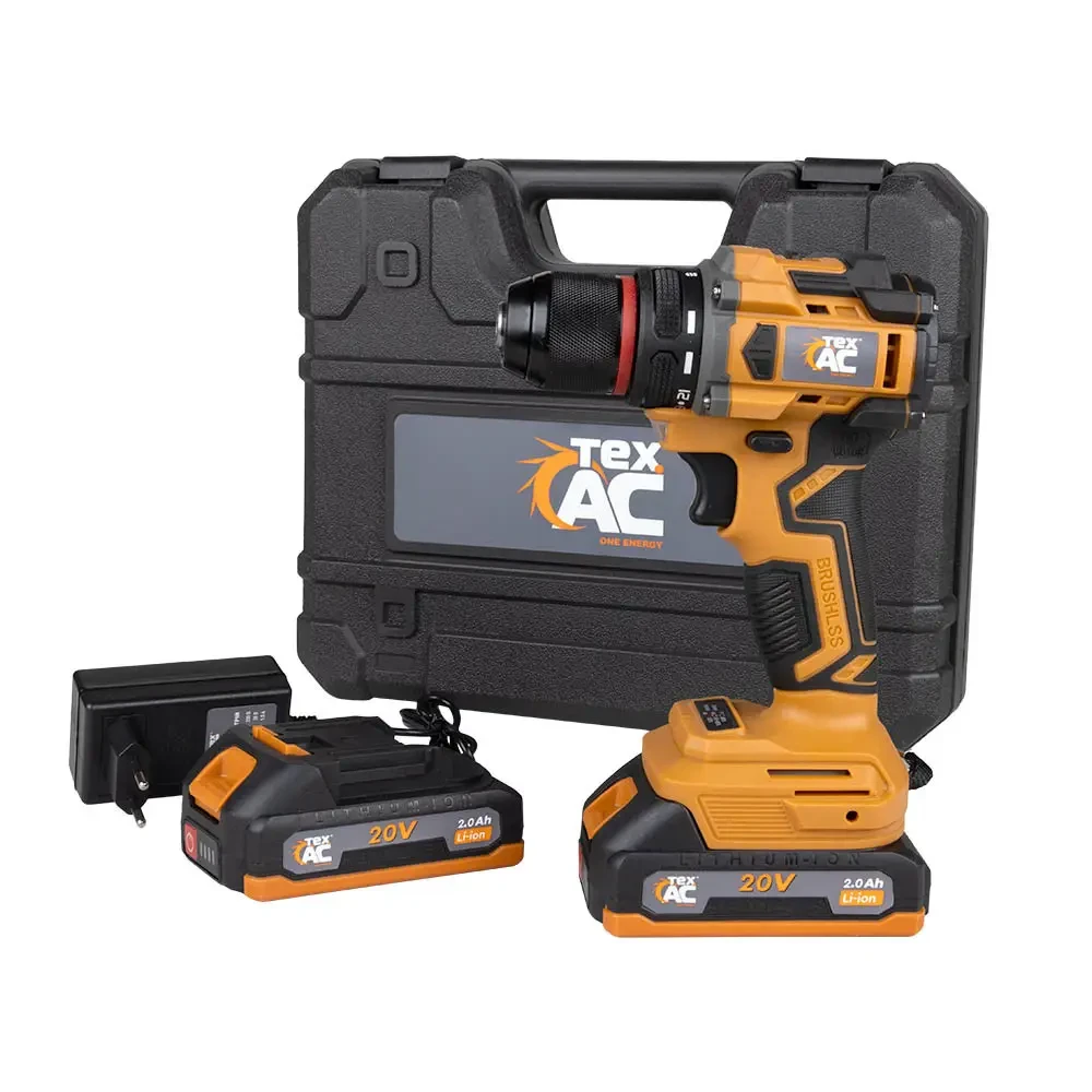 Безщітковий акумуляторний шуруповерт TexAC TAOE-CD37