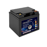 Акумулятор LP LiFePO4 12V (12,8V) - 50 Ah (640Wh) (BMS 80A/40А) пластик, фото 4