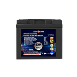 Акумулятор LP LiFePO4 12V (12,8V) - 50 Ah (640Wh) (BMS 80A/40А) пластик, фото 5