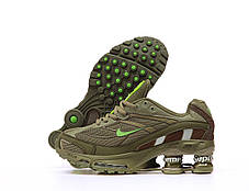 Чоловічі Кросівки Nike x Supreme Shox Ride 2 SP Khaki / Найк Суприм Шокс Райд 2 СП Хакі, фото 3