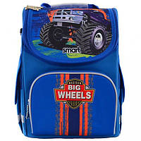 555971 Рюкзак шкільний каркасний Smart PG-11 "Big Wheels"