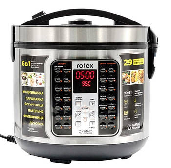 Мультиварка Rotex RMC401-B Smart Cooking