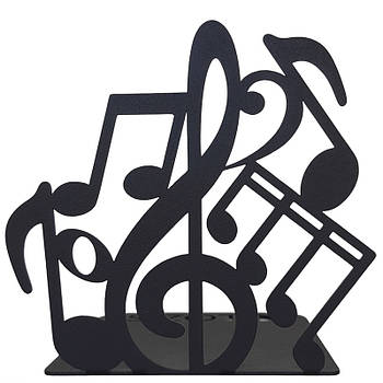 Металевий тримач для книг Glozis Notes (чорний)