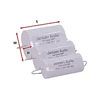 Конденсатор 001-8180  Compact MKT поліестер (PE) овальні 68 мкФ 5% 160 В (DC) 29/37x56 мм (H/WxL) аксіальний; TKE -200 ppm;