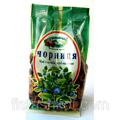 Чай "Карпатський чай" чорниця, 100г