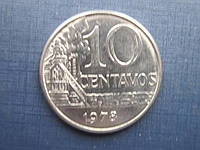 Монета 10 сентаво Бразилия 1978