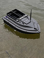 Кораблик для затягу прикормки 300 м на два бункери 50*27*20 см