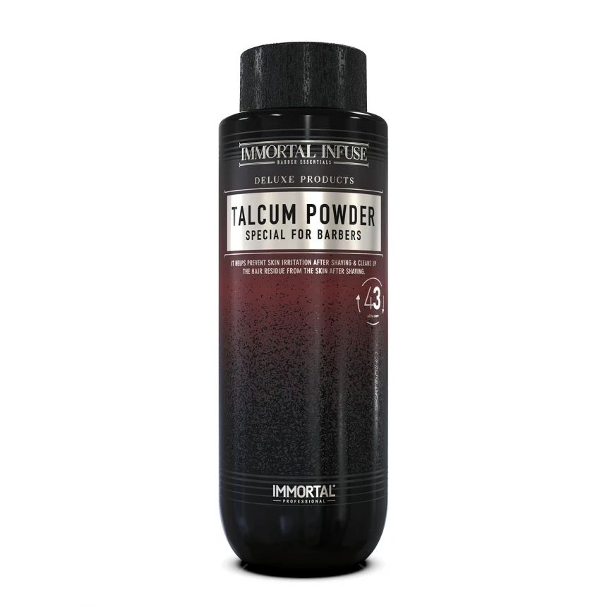 Тальк пудра для барбера Immortal Infuse Talcum Powder 180g INF-88, фото 1