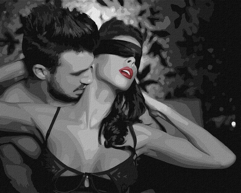 Картина по цифрам Ідейка Вихор пристрасті (KHO8407) 40 х 50 см, фото 1