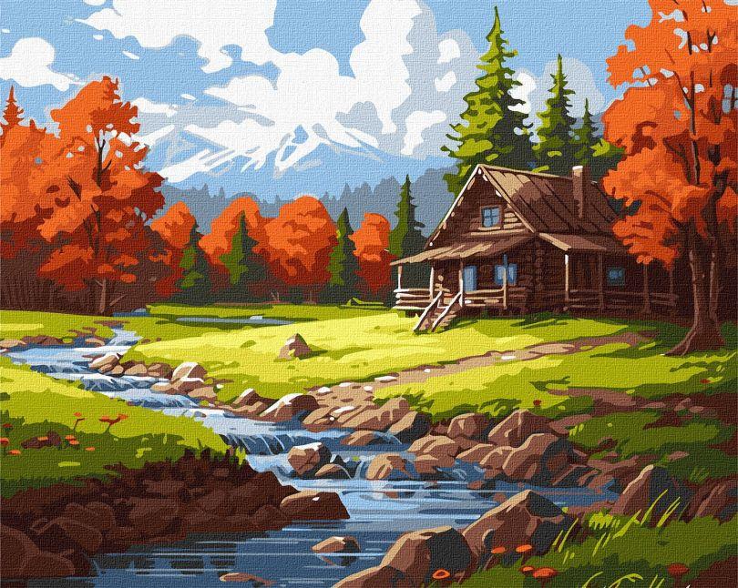 Розмальовка по номерах Ідейка Місце натхнення ©art_selena_ua (KH6337) 40 х 50 см, фото 1