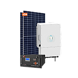 Комплект СЕС DEYE for LP 12 kW GRID 3Ф з АКБ 11.77 kW, фото 3