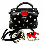 Саквояж жіночий Silver Taurus 7675 із натуральної шкіри., фото 5