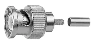 Роз'єм Telegärtner BNC Straight Plug Crimp G39 75 Ohm (23309) (100023452)