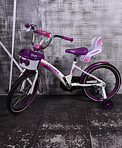Дитячий двоколісний велосипед KIDS BIKE CROSSER 3 фіолетовий 20 дюймів