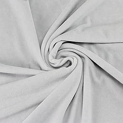 Велюр х/б світло-сірого кольору