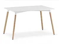 Прямоугольный стол Import Скандинавский стол 110 х 70 х 75 см белый