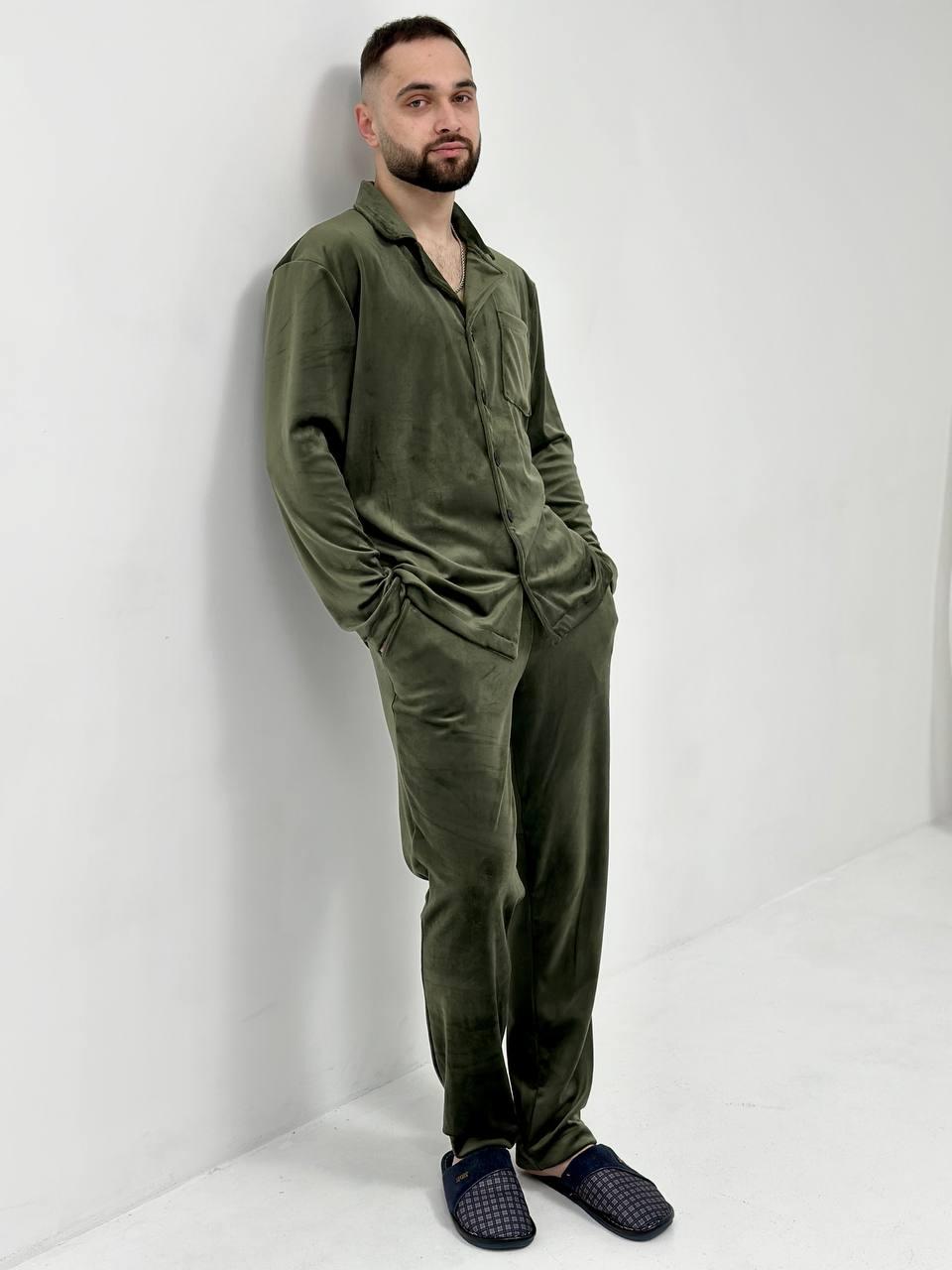 Домашній одяг для чоловіків. Красива піжама. Комплект для сну., фото 1