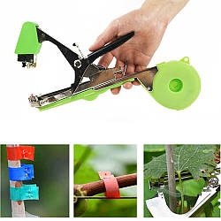 Степлер для підв'язки винограду Tapetool + стрічка / Садовий підв'язувальний степлер-тапенер для рослин