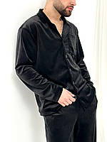 Чоловічий домашній одяг. Велюрова піжама. Комплекти для відпочинку., фото 4