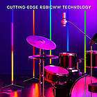 Кутова RGB лампа підлогова 120см з пультом дистанційного керування, фото 2