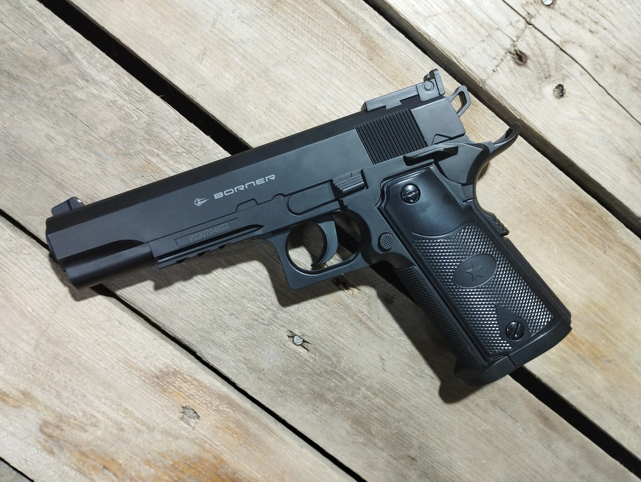 Пневматичний пістолет Borner 1911 (Colt), фото 1