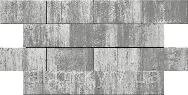 Тротуарна плитка сіті платина, фото 1
