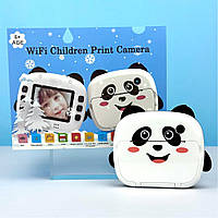 Дитяча фото-відео камера + принтер Panda KX-13 Wi-Fi. Камера з миттєвим друком