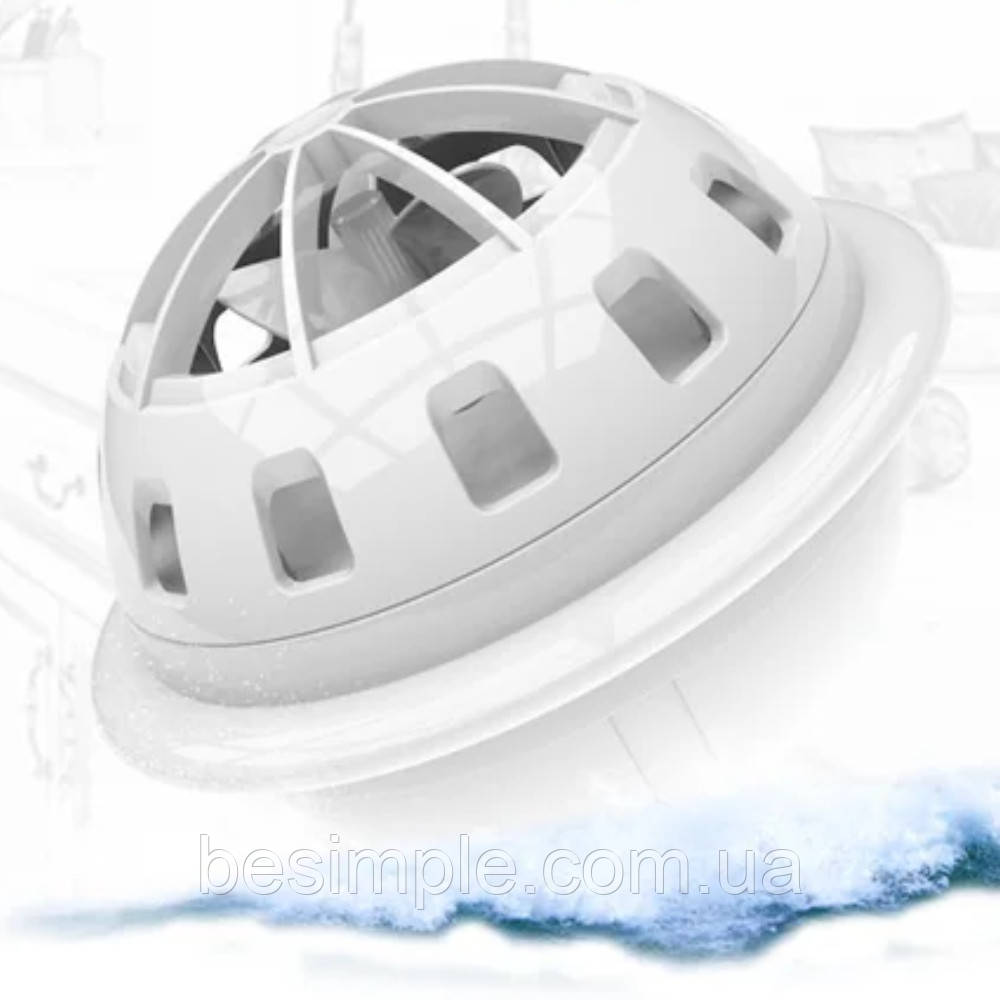 Портативна пральна міні машинка Ocean Wave Division, від USB / Ультразвукова хвилеподібна миюча машинка, фото 1
