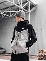 Кофта Nike Tech Fleece на молнии | Худи Найк Тэч Флис с капюшоном
