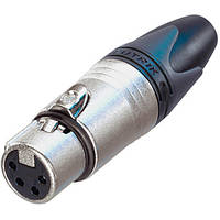 Коннектор Neutrik NC4FXX 4-Pole Female Cable Connector (Silver Contacts) (17255) (NC4FXX)