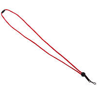 Шнурок ремешок для свистка с карабином Zelart Fox40 Breakaway Lanyards длина 40см Red