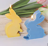 Молд «Великодній кролик», мод.25, 1 шт. Для свічок/смоли/декору.