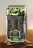 Шейвер електробритва Kemei KM-TX7 Military Shaver (сухе та вологе гоління), фото 6