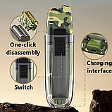 Шейвер електробритва Kemei KM-TX7 Military Shaver (сухе та вологе гоління), фото 9