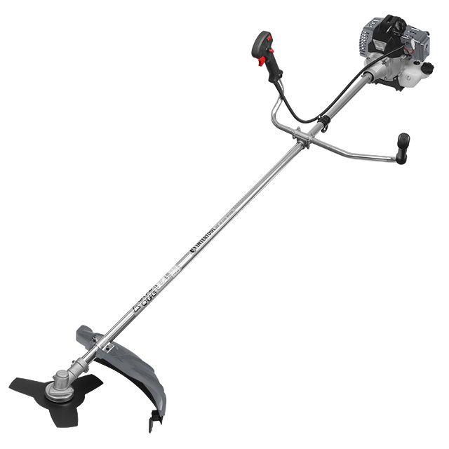 Мотокоса 1,5 кВт, 43 см³, котушка, 3-лопатевий ніж, двоплечовий пасок INTERTOOL DT-2232, фото 1