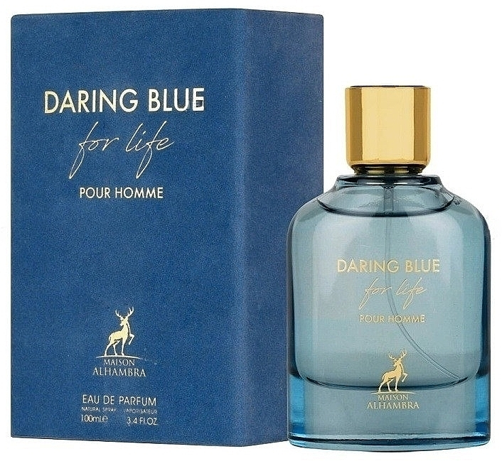 Парфумована вода Alhambra Daring Blue For Life для чоловіків — edp 100 ml