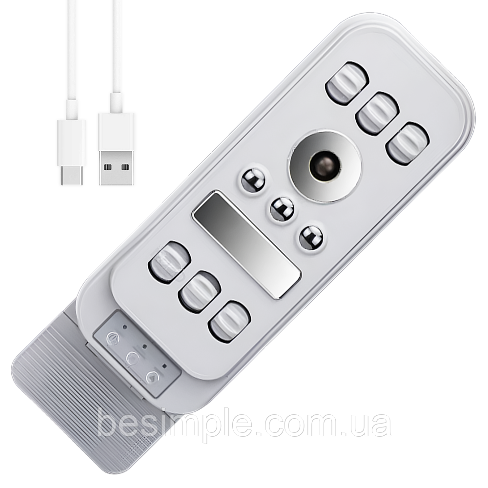 Масажер для ніг від USB, Heating Therapy / Акумуляторний масажер для стоп / Електромасажер для ніг