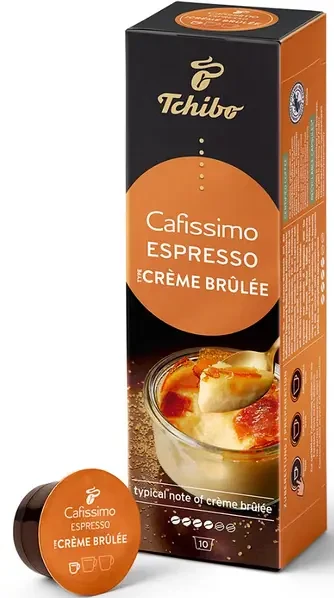 Кава в капсулах Tchibo Caffitaly Cafissimo Creme Brulee 10 шт Німеччина Чібо капсули