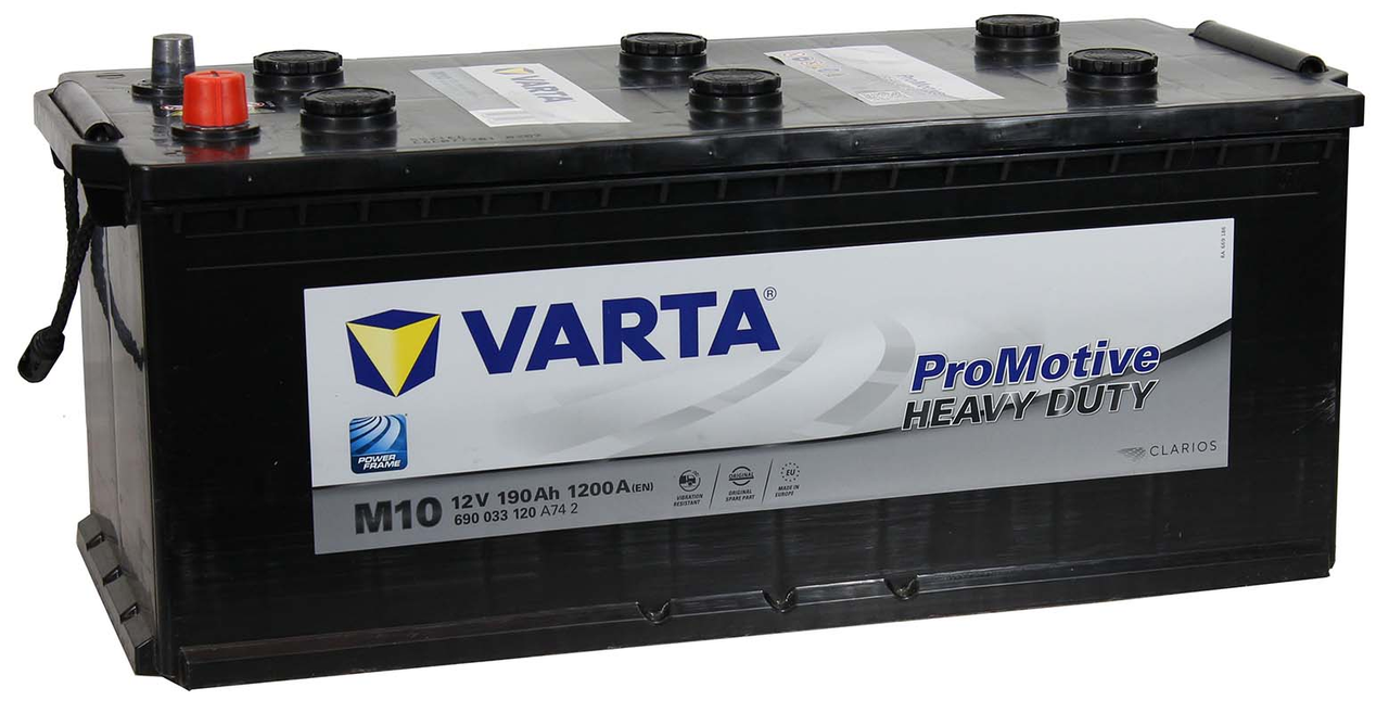 Акумулятор 190 А·год 1200 А 12 В VARTA M10 Promotive Black 690 033 120 6СТ-190