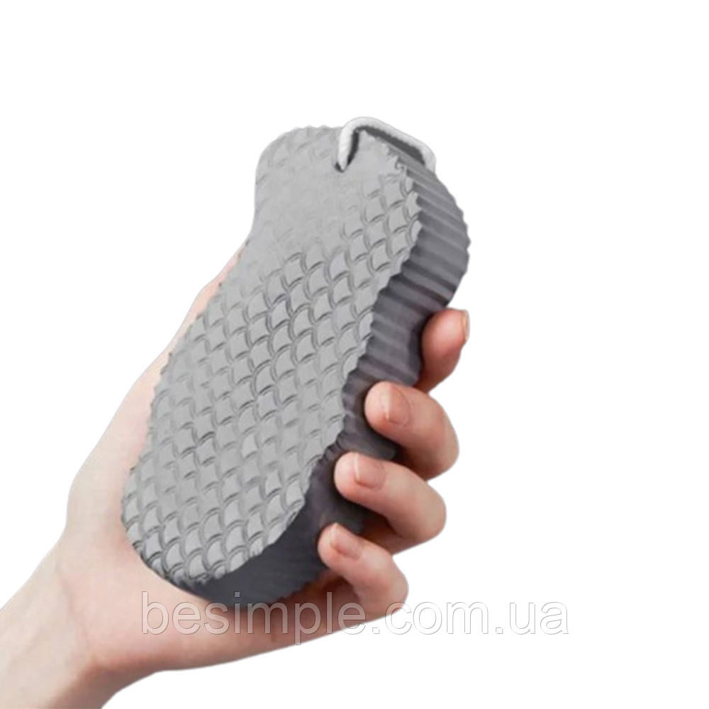 Губка пілінг для тіла, ультрам'яка AD-2227 / Губка для душу / Мочалка для душу / Мочалка, фото 1