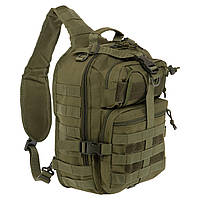 Рюкзак тактический (Сумка-слинг) с одной лямкой Military Rangers ZK-9115 размер 35х25х15см 13л