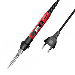 Паяльник 60Вт, ANENG SL-102, Червоний / Електричний паяльник для мікросхем / Електропаяльник