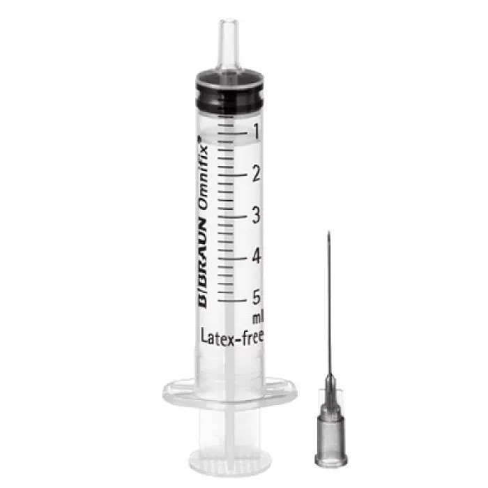 Шприц трьохкомпонентний Omnifix 5 ML DUO 22G