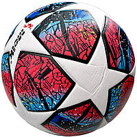 М'яч футбольний, безшовний, вага 420 грамів, матеріал TPU, розмір No5