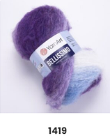 Нитки пряжа для в'язання мохерова BELLISSIMO YARNART Беліссімо ЯрнАрт № 1419
