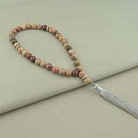 Чотки на 33 камені з яшми натуральної